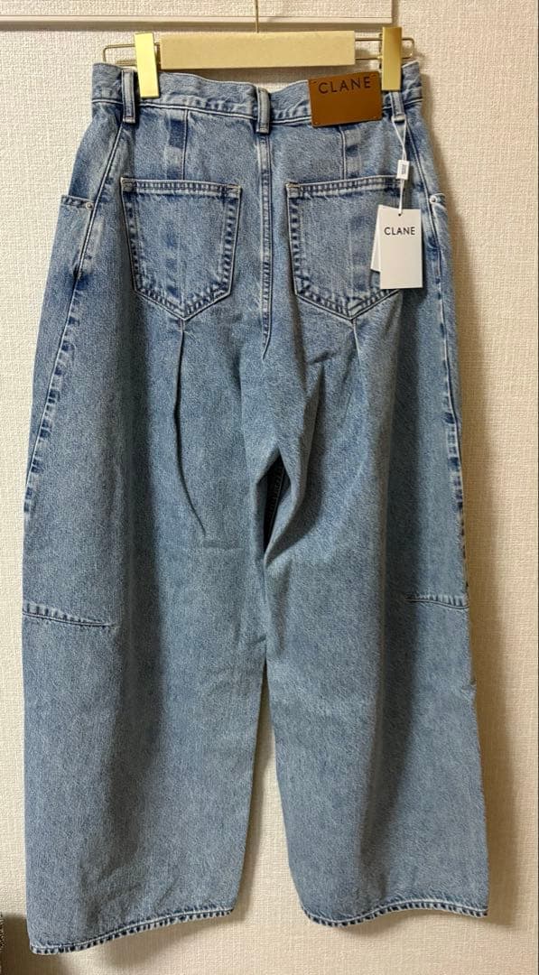 り*み様 CLANE COCOON BULKY DENIM PANTS