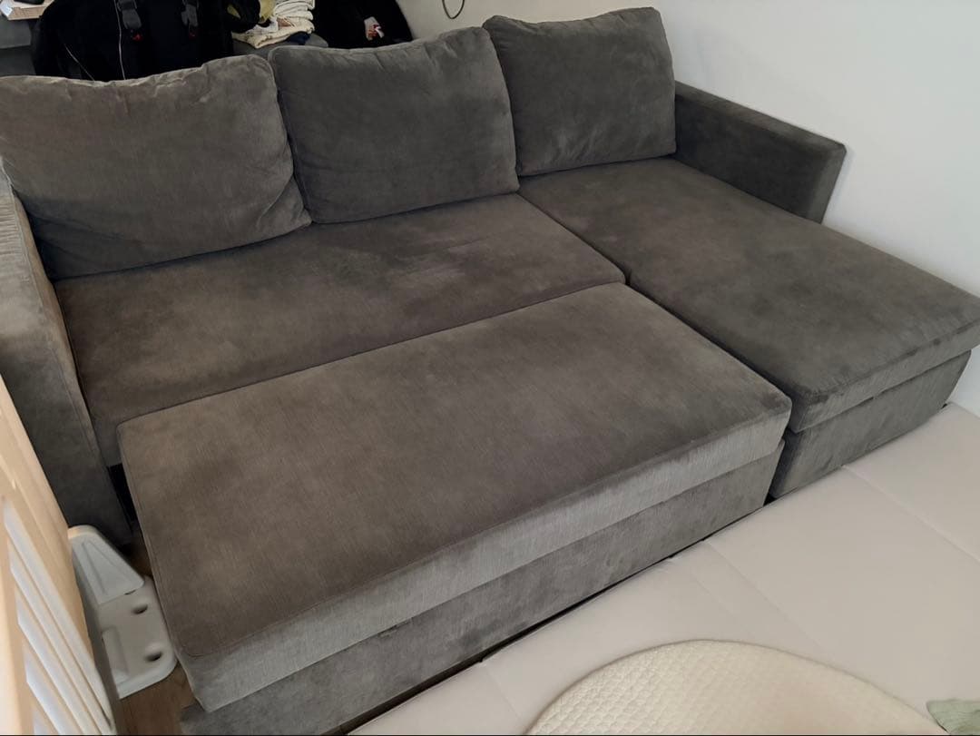 ノアーク2 撥水カウチソファ 収納付き 杉並区引取可