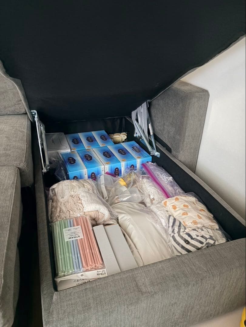 ノアーク2 撥水カウチソファ 収納付き 杉並区引取可