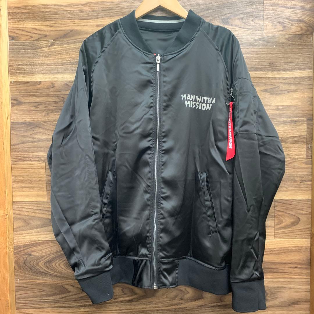 未使用　マンウィズ　リバーシブル　Tun-Dele ジャケット　スカジャン