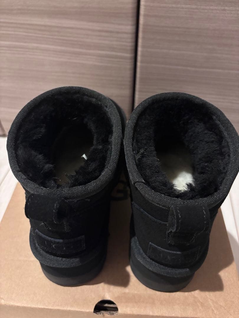 UGG クラシック ウルトラミニ プラットフォーム 厚底 ブラック 24㎝