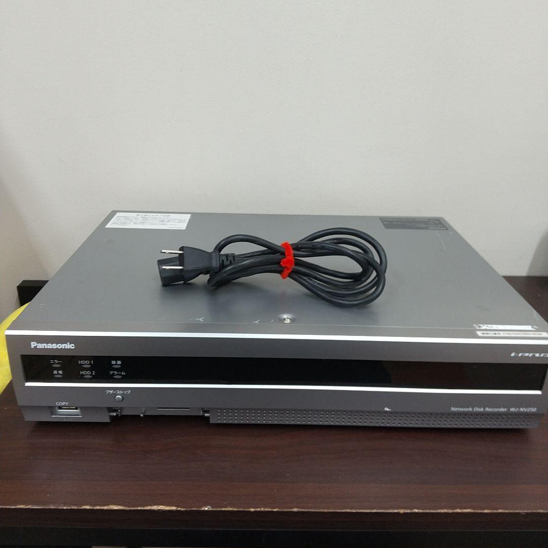 MA② Panasonic ネットワークディスクレコーダー WJ-NV250/4