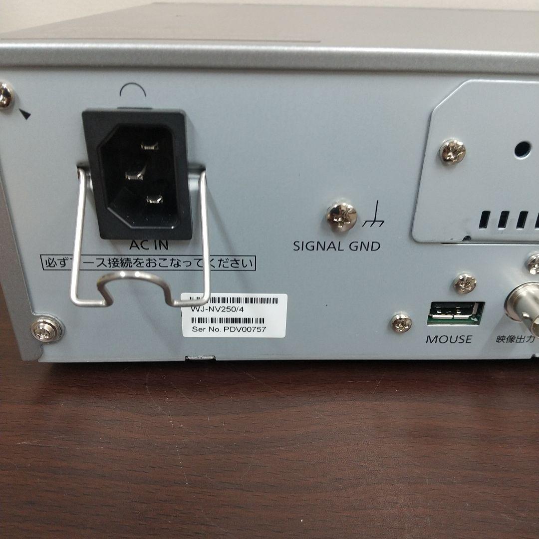 MA② Panasonic ネットワークディスクレコーダー WJ-NV250/4