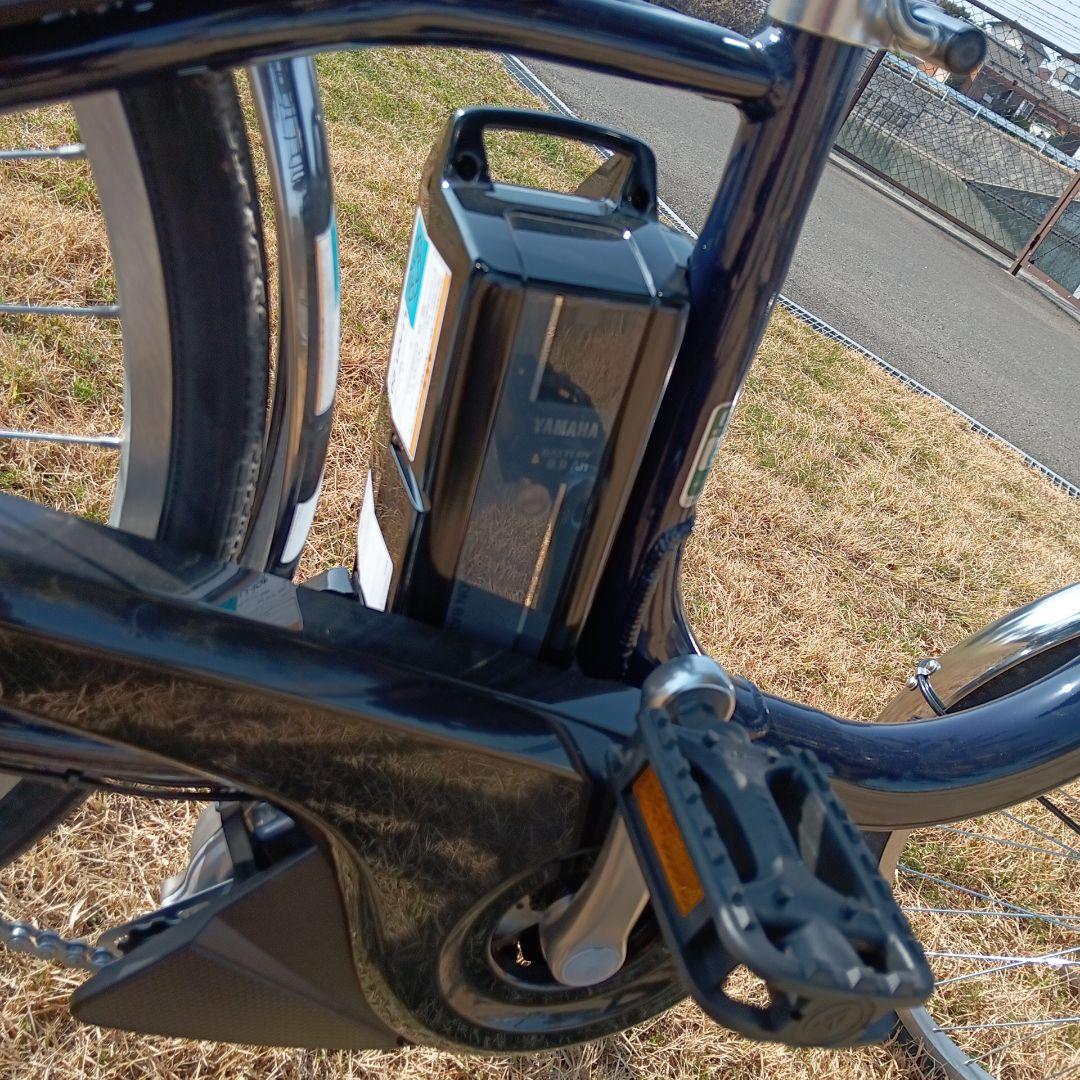 YAMAHA　ネイビー 電動アシスト機能付き自転車 パス　チア　ほぼ未使用