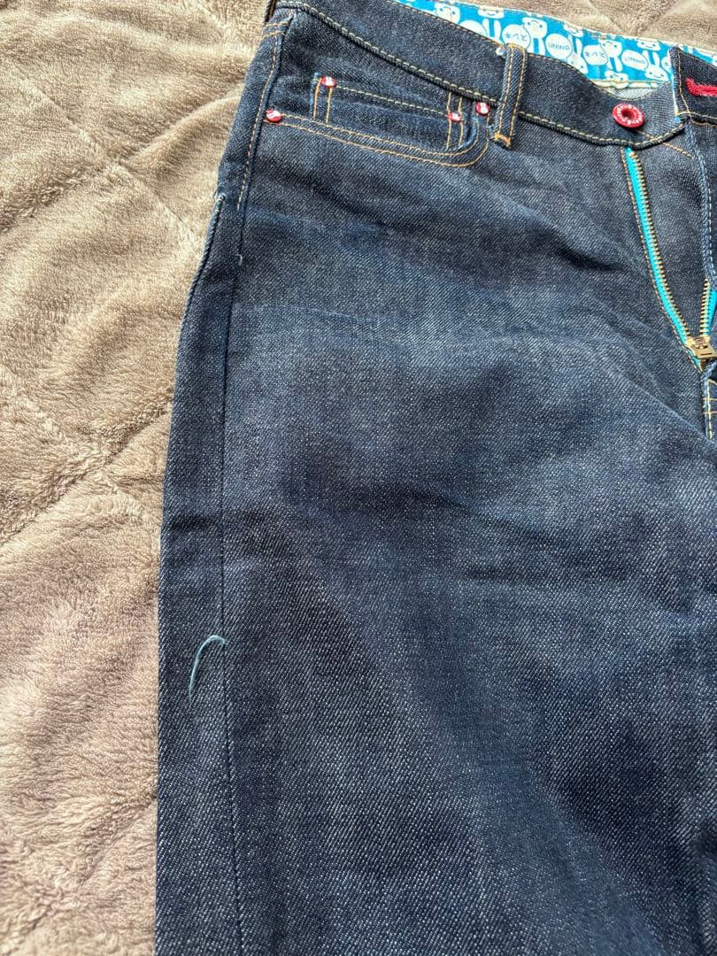 CUNE デニム　5連うさぎ