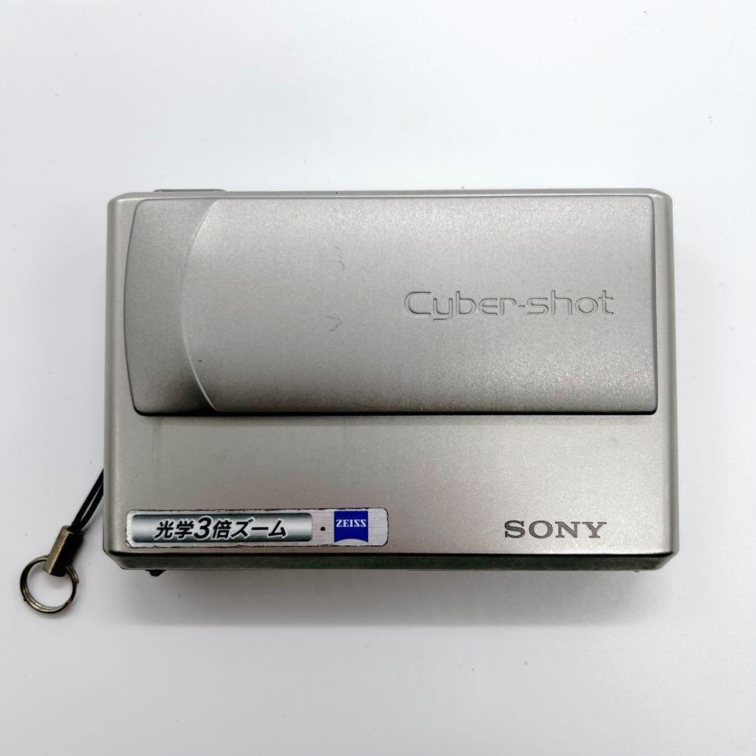 Sony ソニー Cyber-shot DSC-T1 シルバー 充電器付き