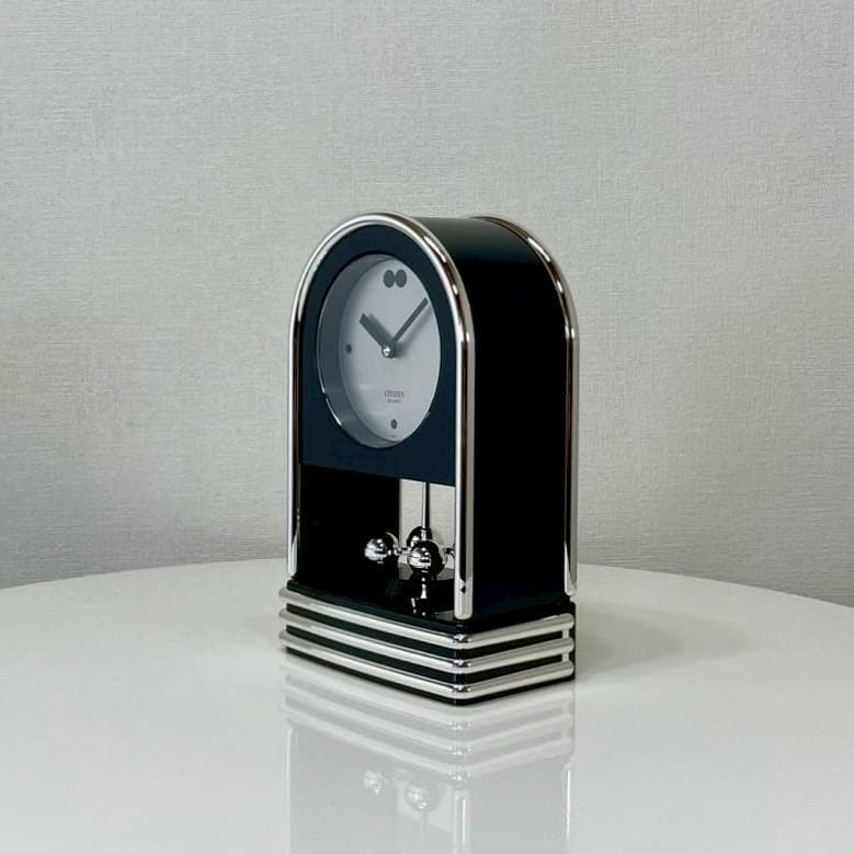 未使用 80's シチズン 置き時計 テーブルクロック モダン ヴィンテージ