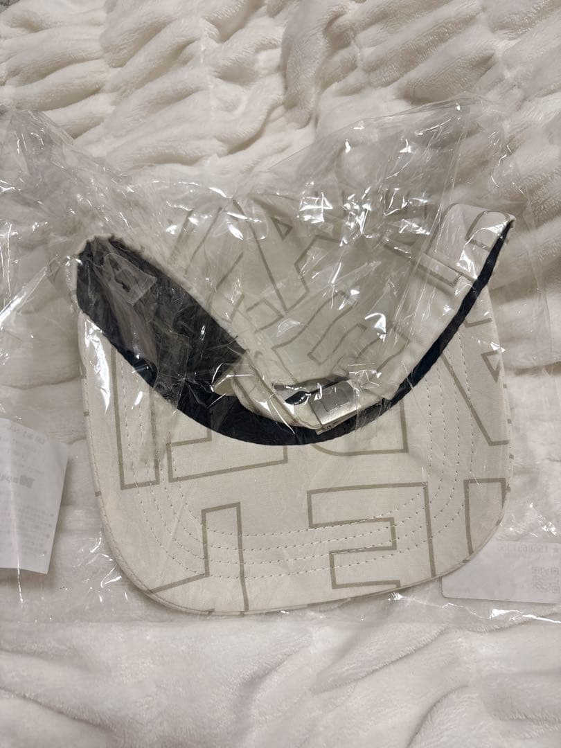 新品　Naptime CAP キャップ 帽子 総柄　ホワイト　2025SS