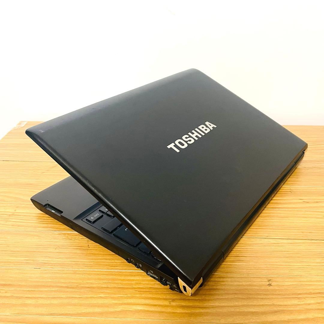 東芝ブラックi5 SSD薄型軽量モバイルノートPC Windows11オフィス