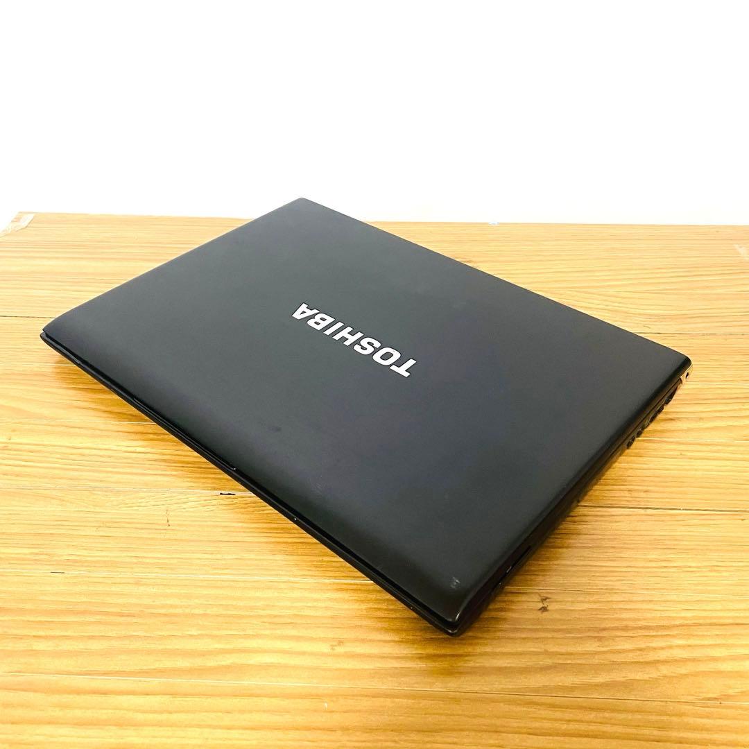 東芝ブラックi5 SSD薄型軽量モバイルノートPC Windows11オフィス