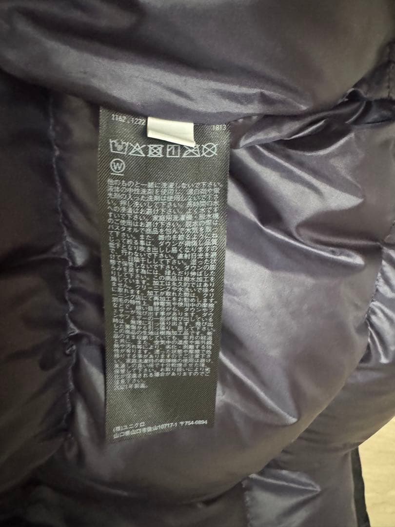 ＋Ｊ　ユニクロ　ジルサンダー　レディース　ダウンジャケット　ブラック　Mサイズ