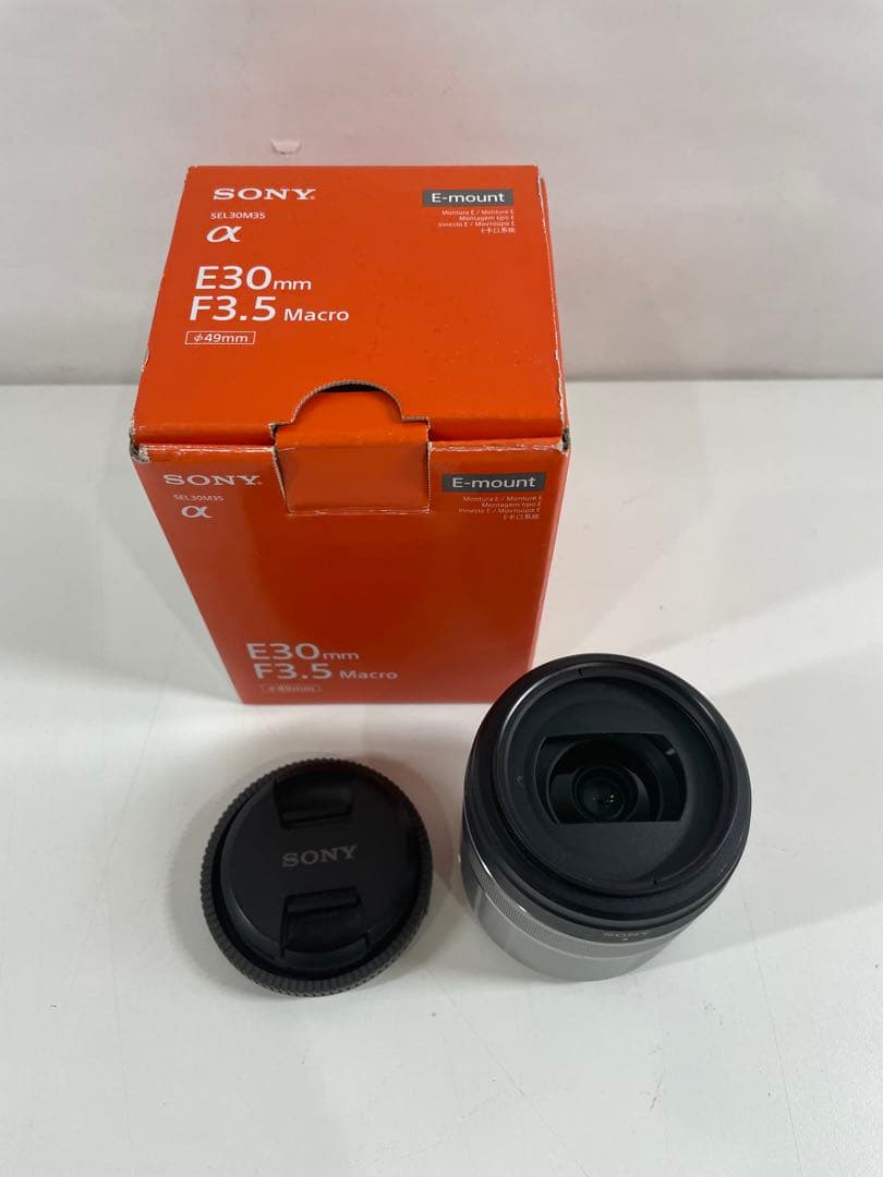 SONY E 30mm F3.5 Macro レンズ
