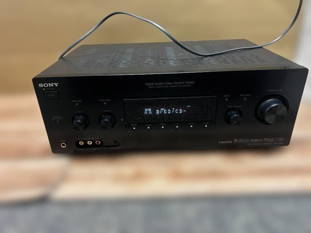 アンプ SONY MULTI CHANNEL AV RECEIVER STR-DG820