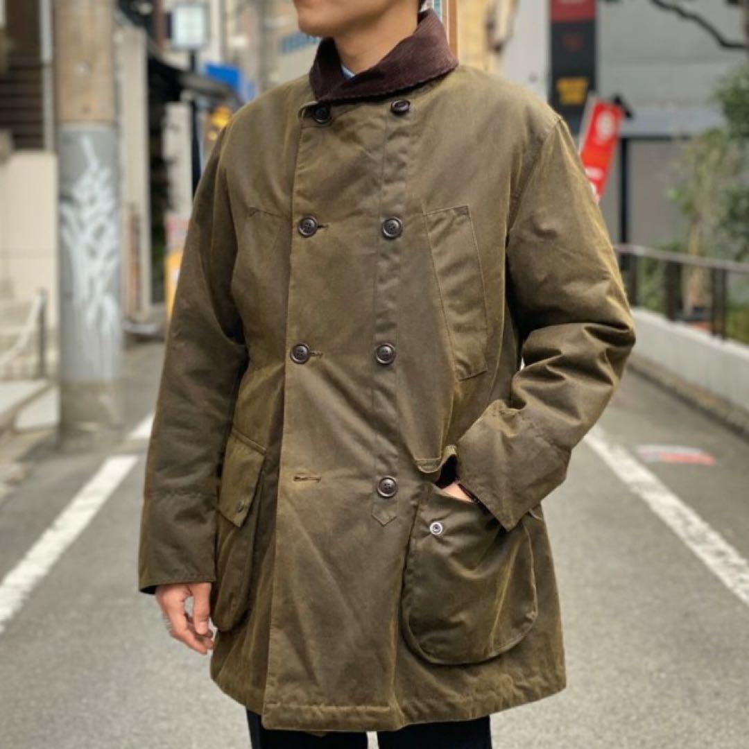 ゆ*と様 Barbour MACKINAW COAT WAXED エンジニアード