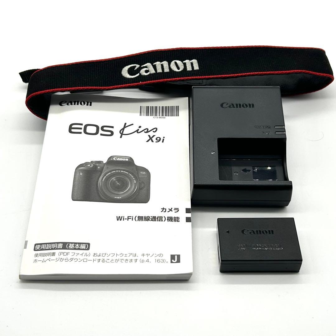 【美品✨】一眼レフ　CANNON EOS Kiss X9i ダブルレンズセット