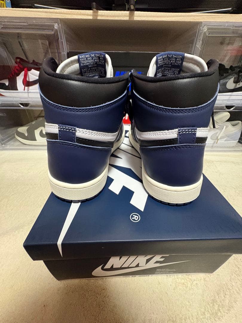 靴 Air Jordan 1 Midnight Navy