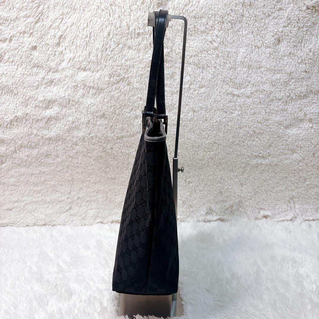 GUCCI グッチ トートバッグ ハンドバッグ 肩掛け GGキャンバス バケツ型