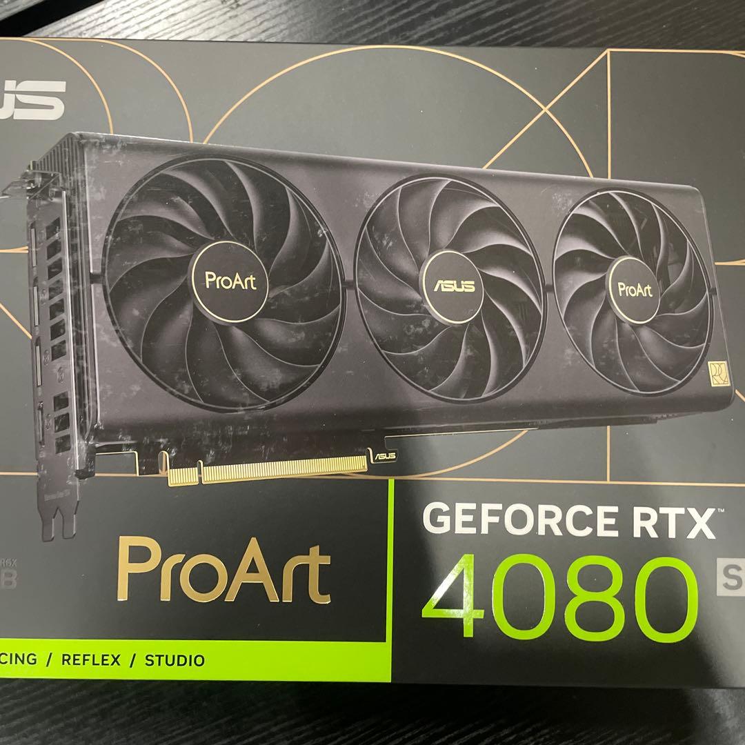 グラフィックボード・グラボ・ビデオカード ProArt GeForce RTX4080 SUPER 16GB GDDR6X