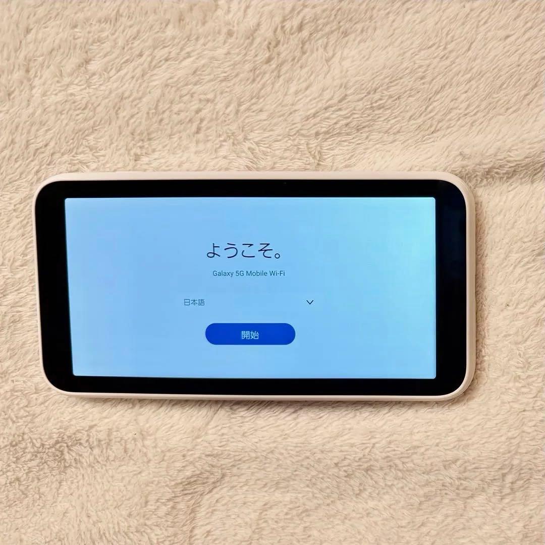 Galaxy SCR01 5G MobileポケットWi-Fi 無線ルーター
