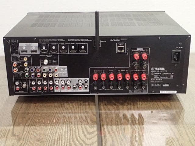 YAMAHA　AVアンプ　RX-V779　共用リモコン・超美品・快調・快音です