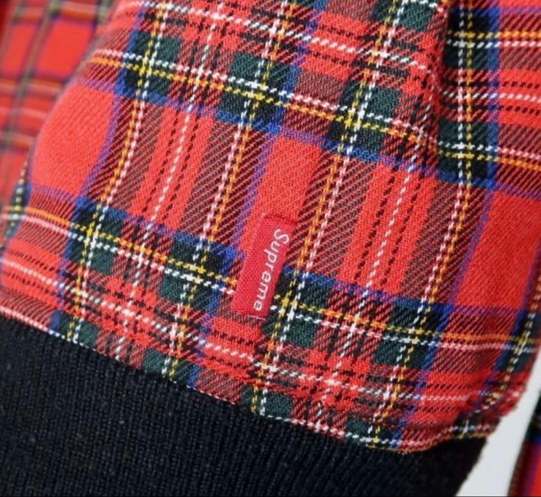 タ*ロ様 supreme 13AW plaid bomber jacket