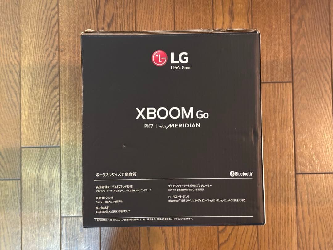 LG XBOOM Go PK7 Bluetooth スピーカー