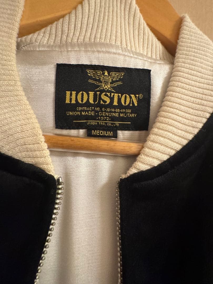 【最終値下げ】HOUSTON スカジャン アラスカ 別珍 刺繍 ジャケット