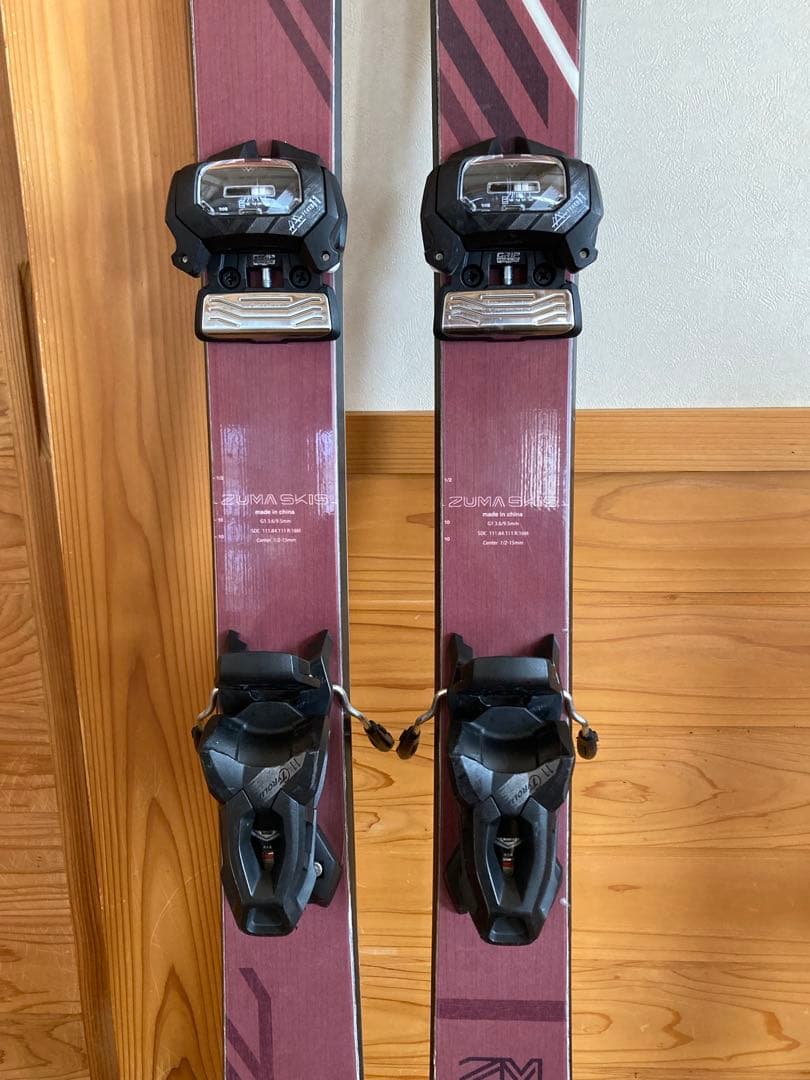 スキーセット SALOMONスキー靴 24センチ ZUMAスキー板159センチ