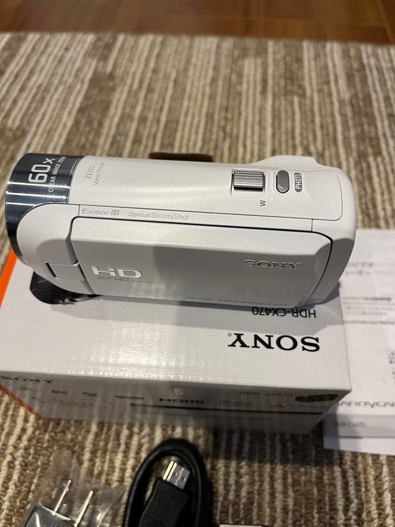 SONY ハンディカム HDR-CX470 ケース付き