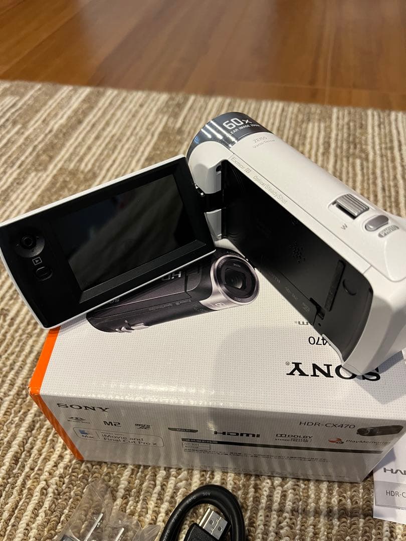 SONY ハンディカム HDR-CX470 ケース付き