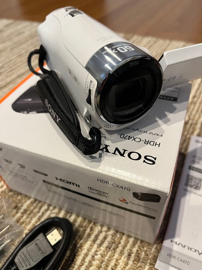 SONY ハンディカム HDR-CX470 ケース付き