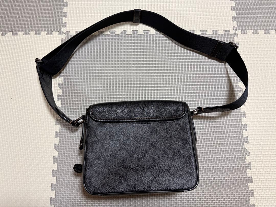 COACH ショルダーバッグ ブラック/ブラウン