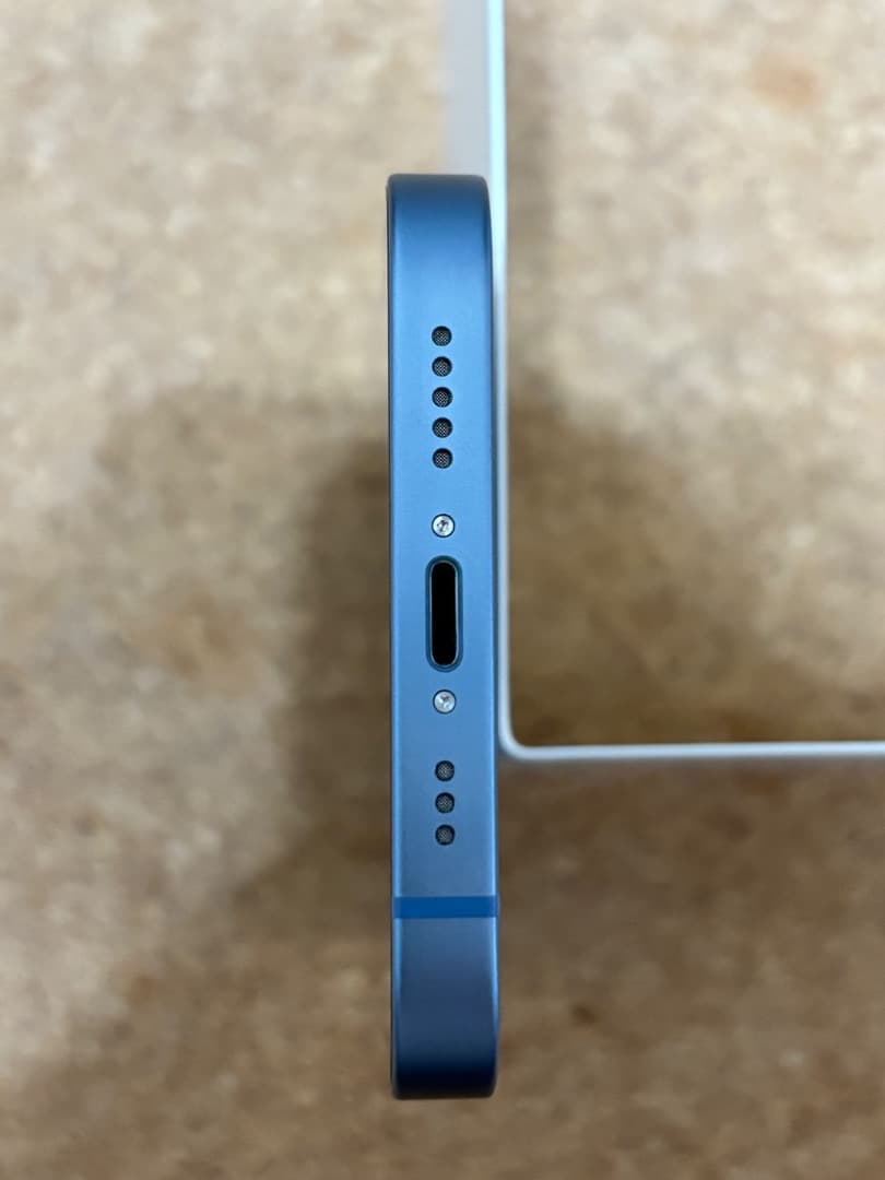 iPhone 14 128GB 超美品 ブルー ※ガラスケース付き