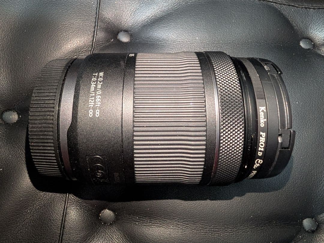 Canon RF24-105mm F4-7.1 IS STM フィルター付き