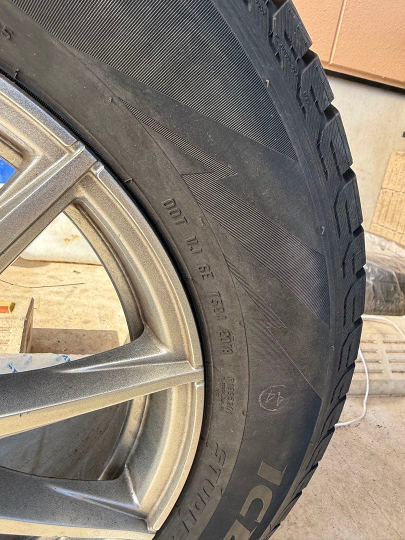 225/65R17 冬用タイヤ ホイール4本セット