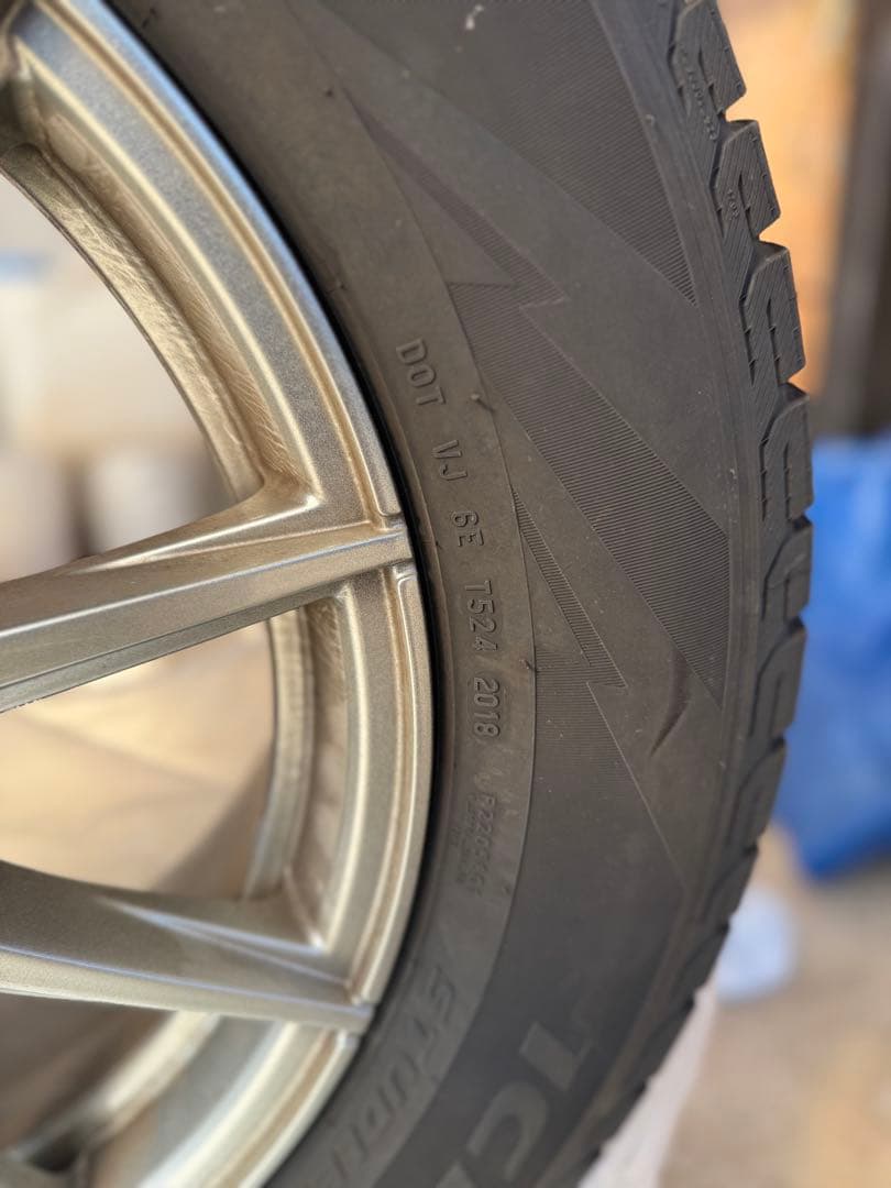 225/65R17 冬用タイヤ ホイール4本セット