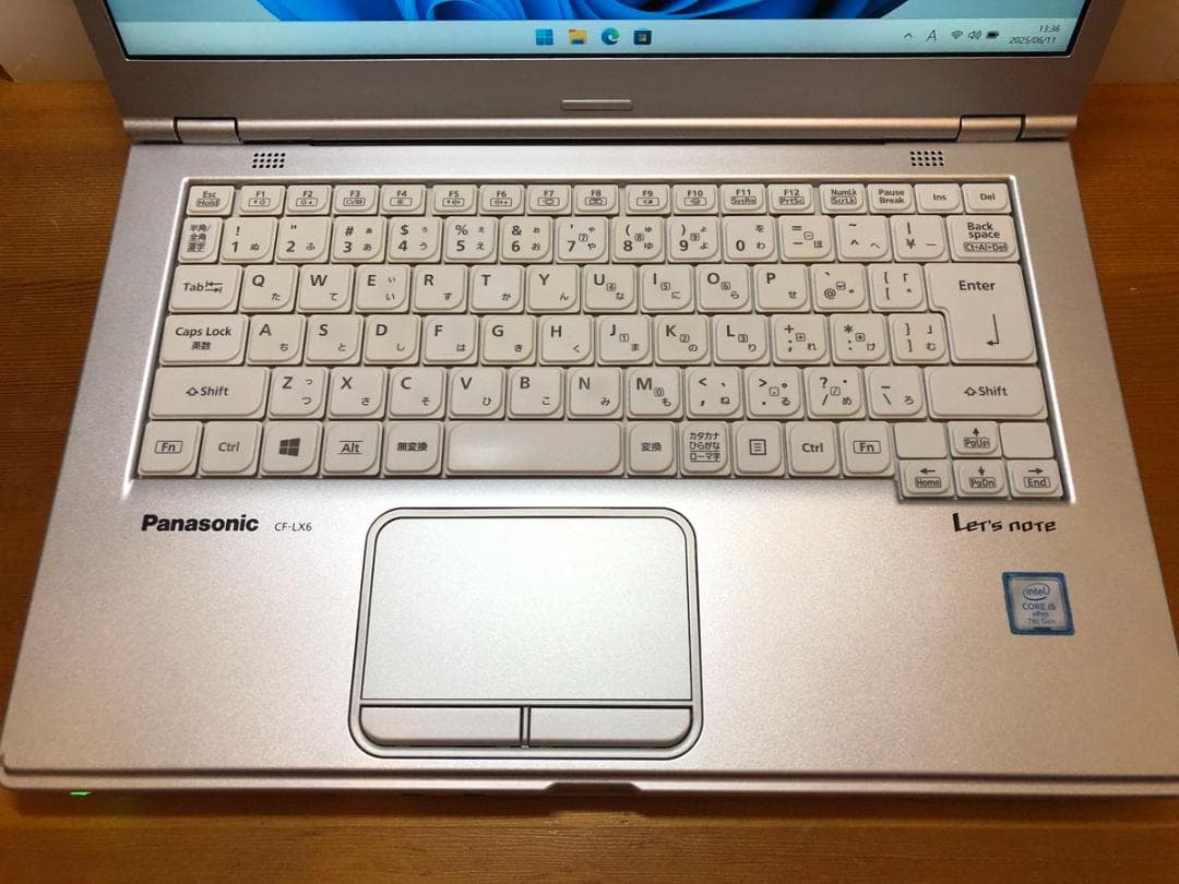 Panasonic CF-LX6 Win11　7世代i5　14インチ　SSD