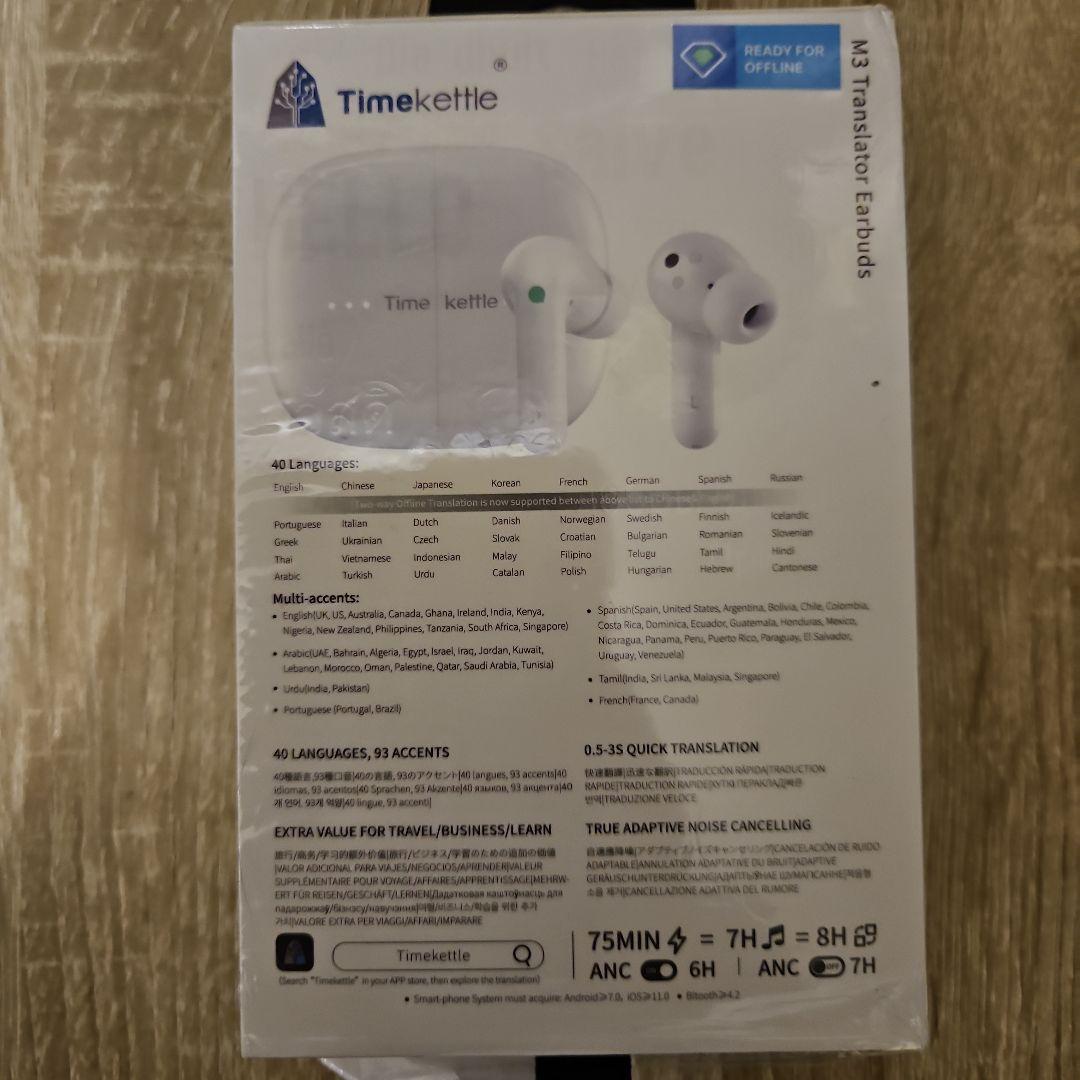 Timekettle M3 翻訳イヤフォン