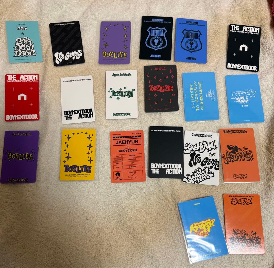 BOYNEXTDOOR ジェヒョン トレカ セット まとめ売り