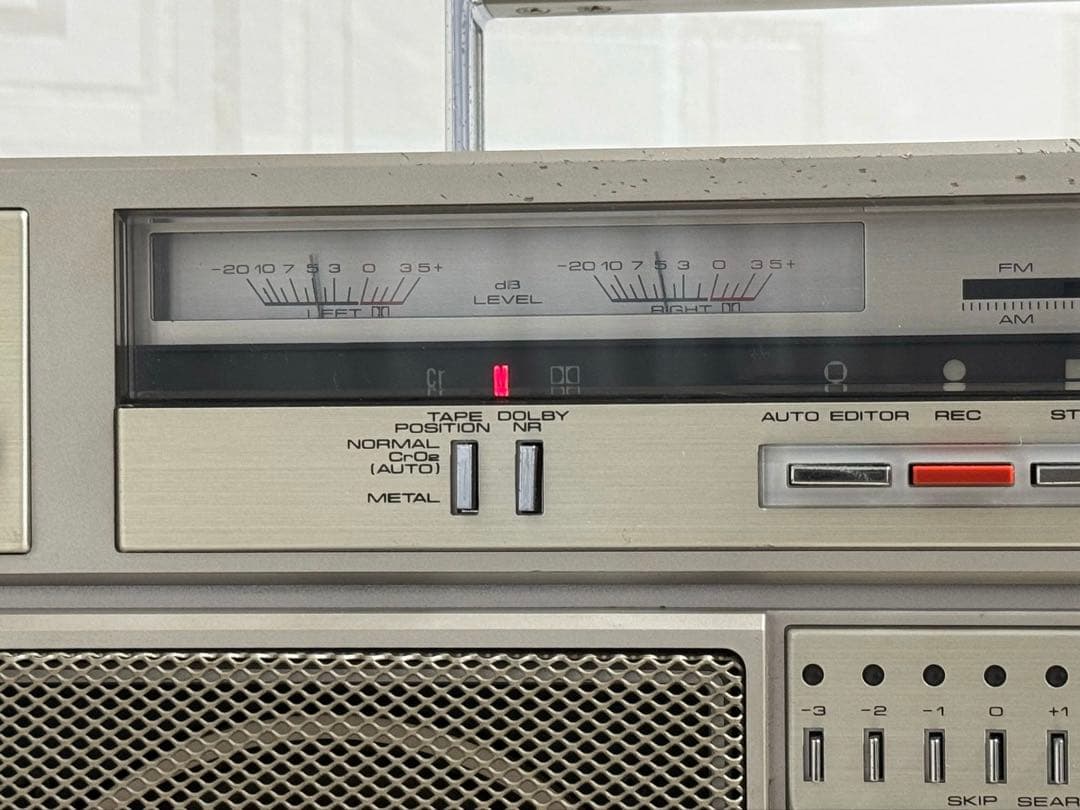 [動作品] PIONNER ラジカセ　SK-900 ラジオ　レトロ　カセットレ