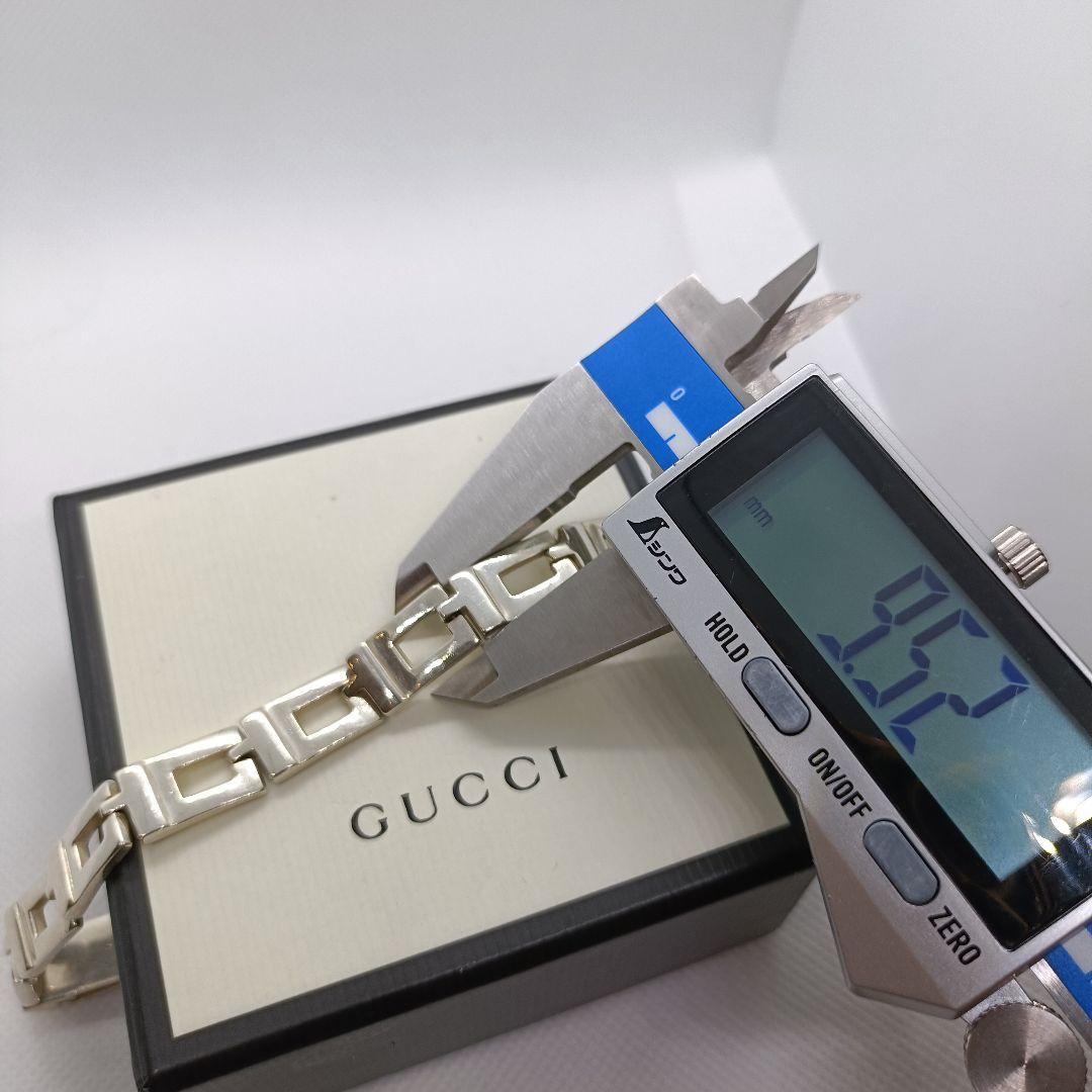 ゼットン様　美品✨　GUCCI　ブレスレット　Gリンクチェーン　シルバー　グッチ