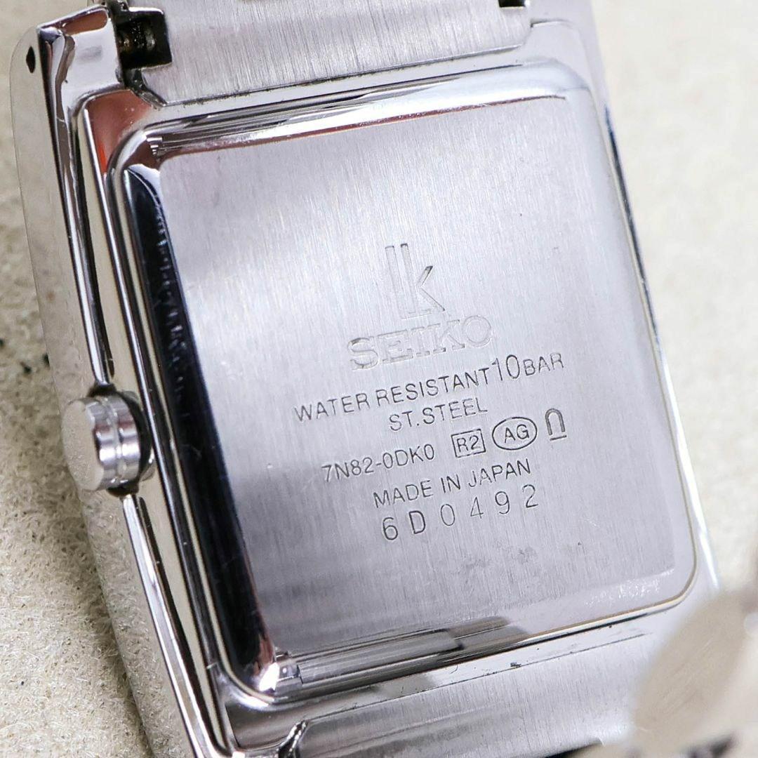 稼働 SEIKO Lukia 腕時計 シェル文字盤 5Pダイヤ ダイヤ 1648
