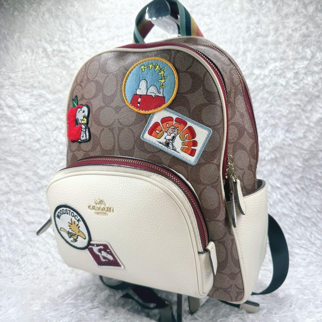 ✨激レア品✨ COACH コーチ スヌーピー コラボ リュック C4115