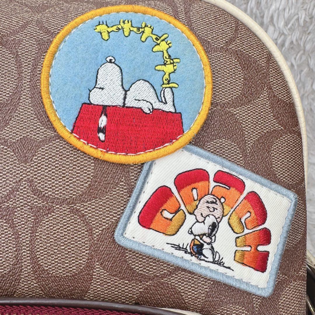 ✨激レア品✨ COACH コーチ スヌーピー コラボ リュック C4115