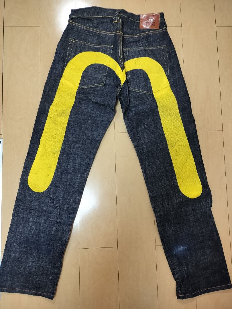 evisu 朱耳スペシャル 大黒 ビッグカモメ デニム W32