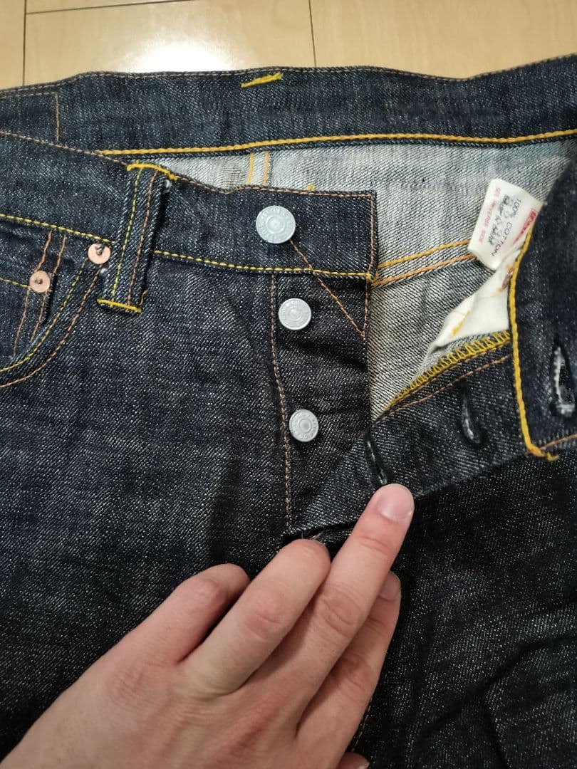 evisu 朱耳スペシャル 大黒 ビッグカモメ デニム W32