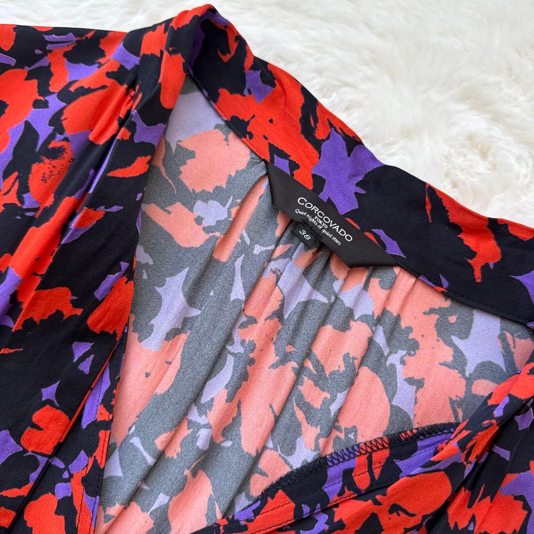 CORCOVADO コルコバード ティアード ボウタイ リボン マキシドレス