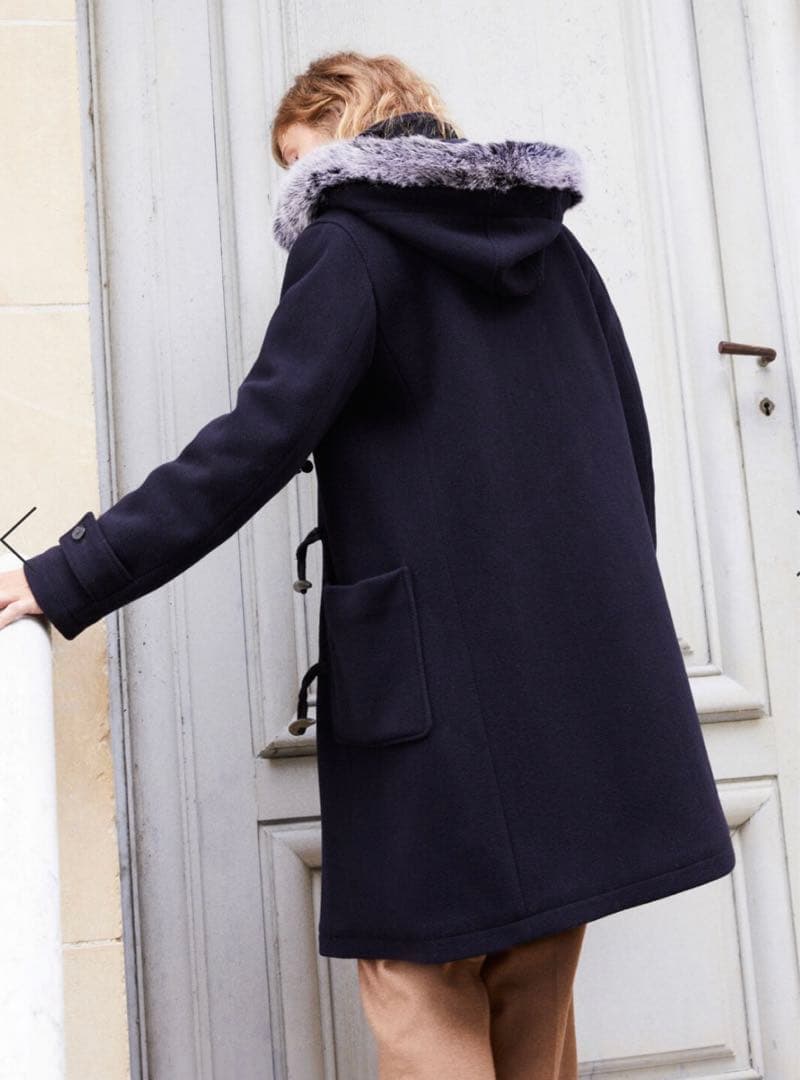 【美品】コントワー・デ・コトニエ　ウール　ダッフルコート