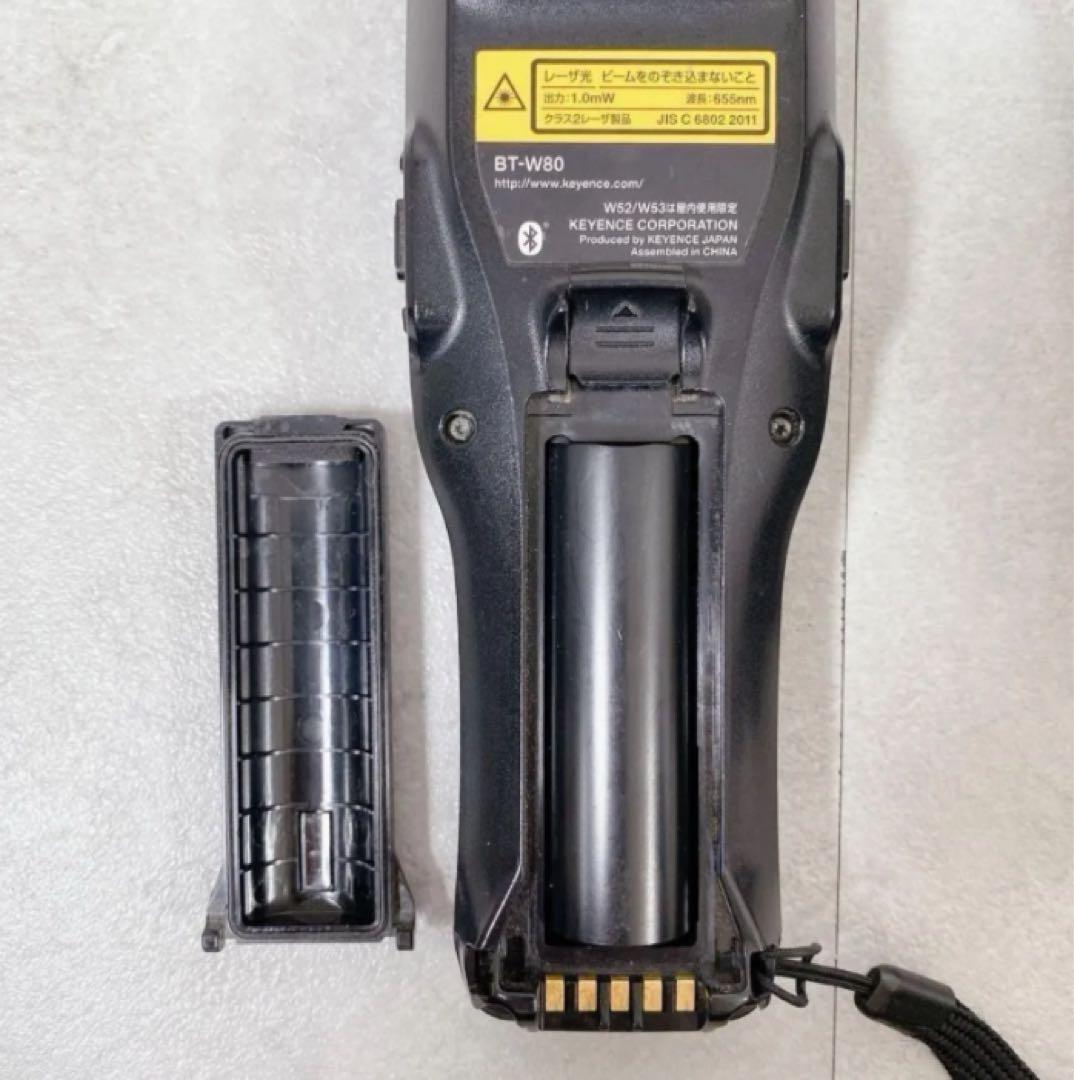 W609 KEYENCE キーエンス BT-W80 バーコードリーダー 9台
