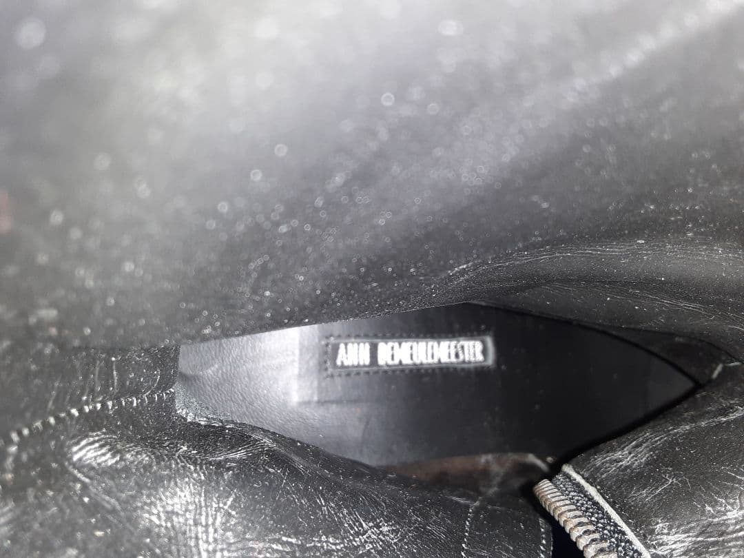Ann demeulemeester アンドゥムルメステール ブーツ